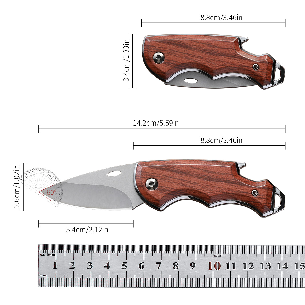 Handmade Forged Folding Boning - Bone Folder Tool recension och pris