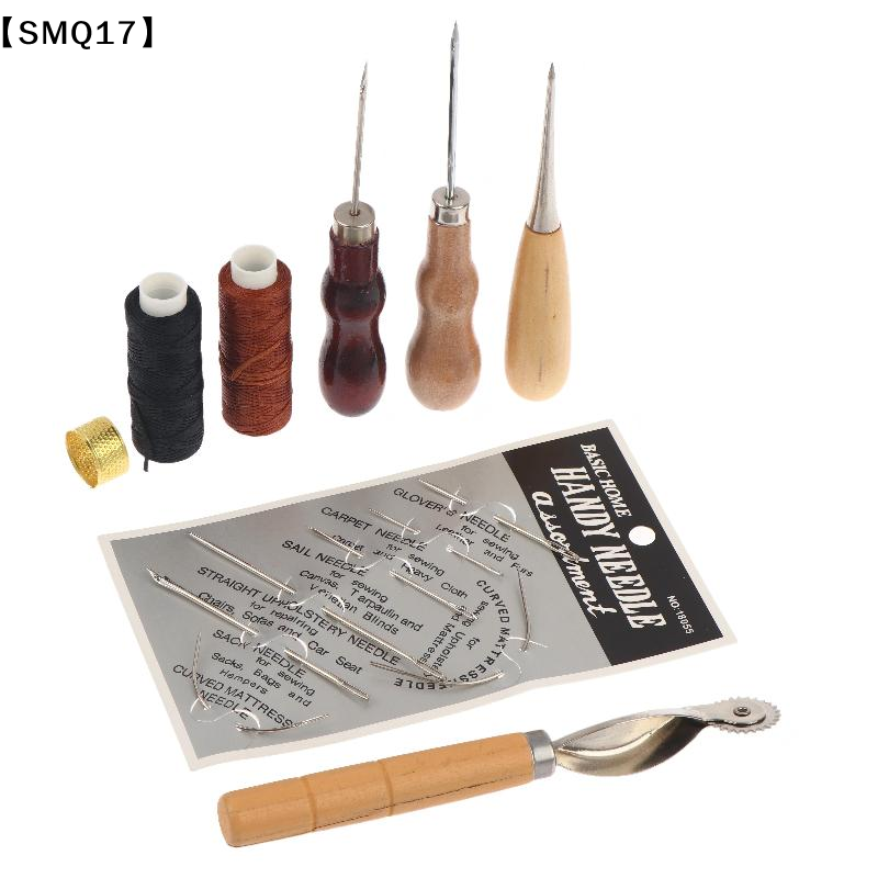 Leather Sewing Tools Kit Woode - Groover Stitching Tool recension och pris
