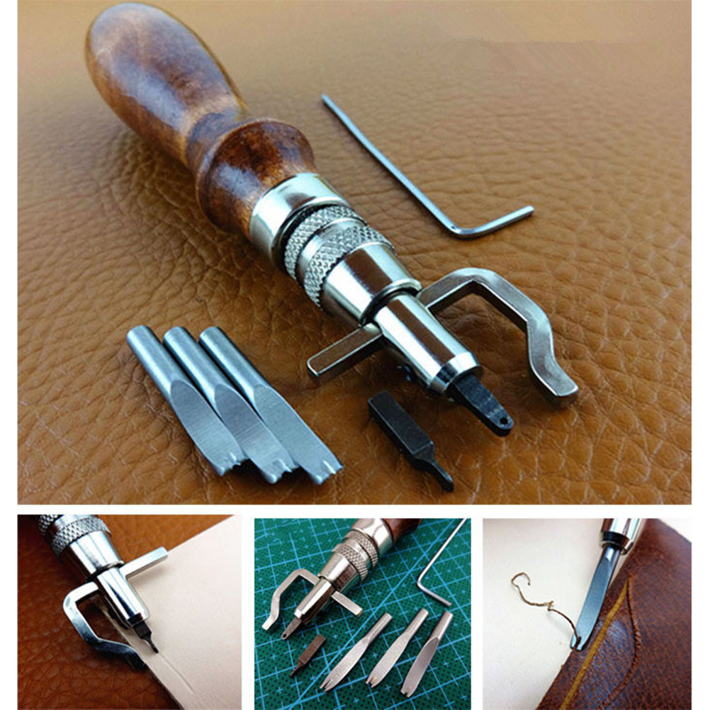 7Pcs Craft Tools Set Stitching - Groover Stitching Tool recension och pris