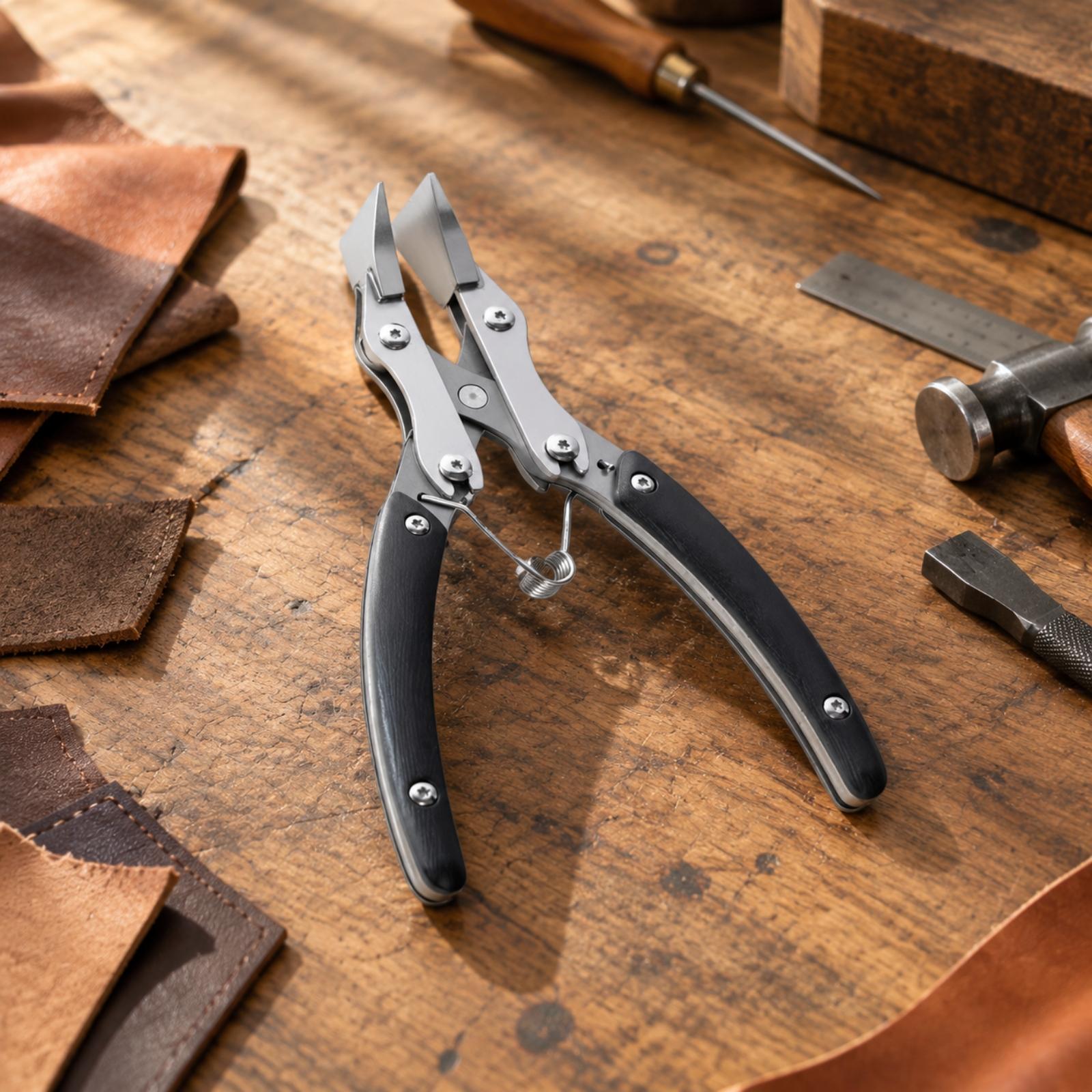 Flat Nose Pliers Leather Craft - Leatherwork Hand Press recension och pris