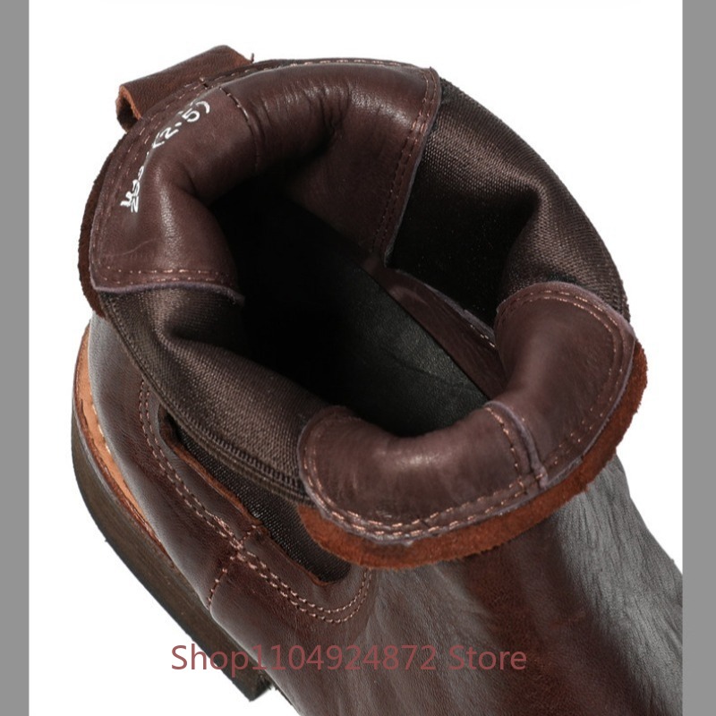 Vintage Brogue Chelsea Boots M - Leatherwork Designs recension och pris