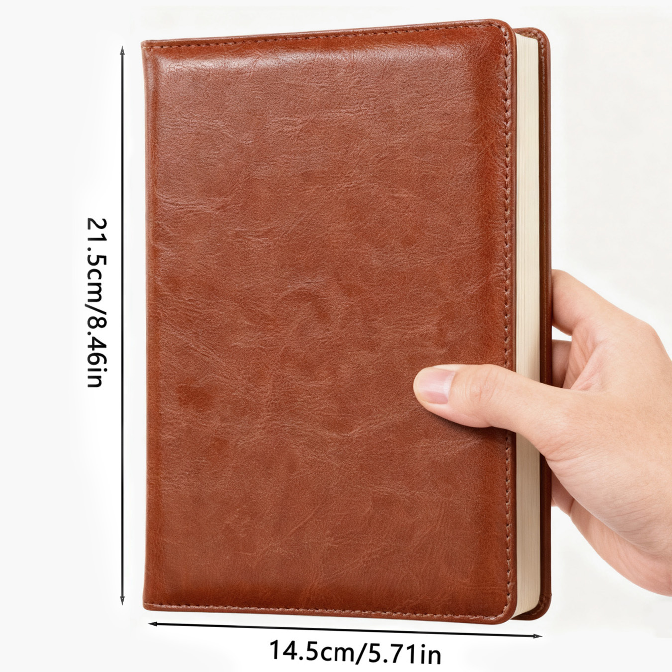 Floral PU Leather Journal with - Leather Work Diary Covers recension och pris