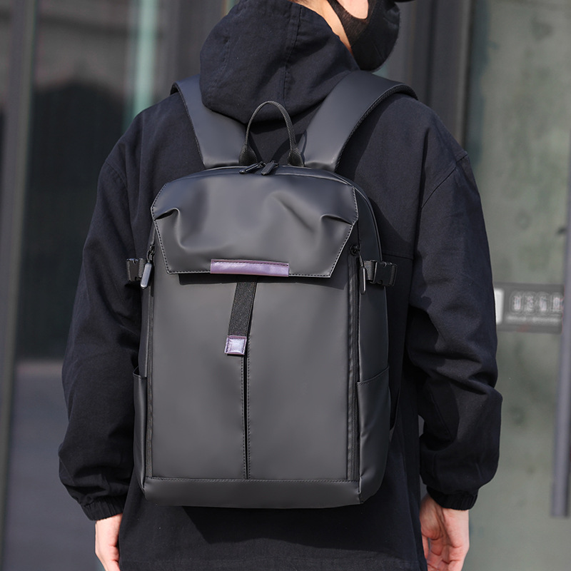 Waterproof Pu Leather Business - Leather Work Rucksack Mens recension och pris